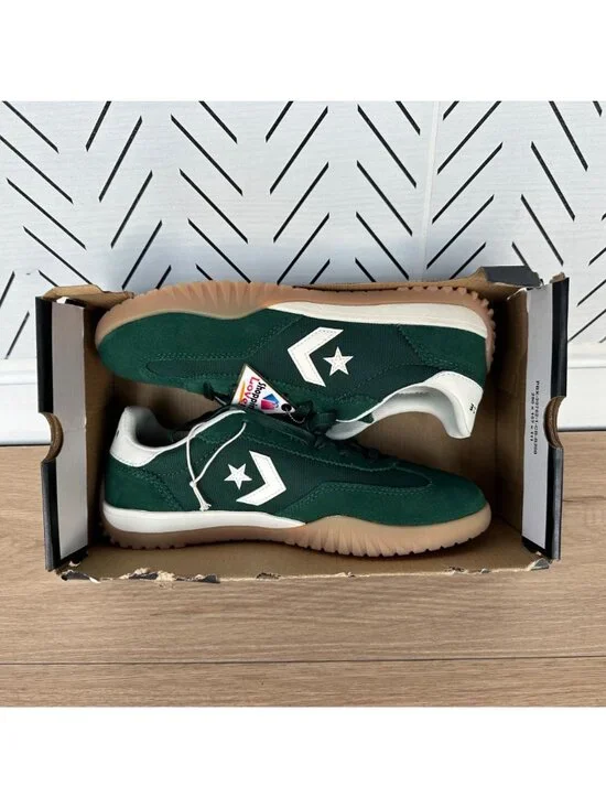 ⭐Converse Run Star Trainer Ox 7.5 Women Shoes Suede Green Casual Sneaker A13359C - Picture 7 of 15